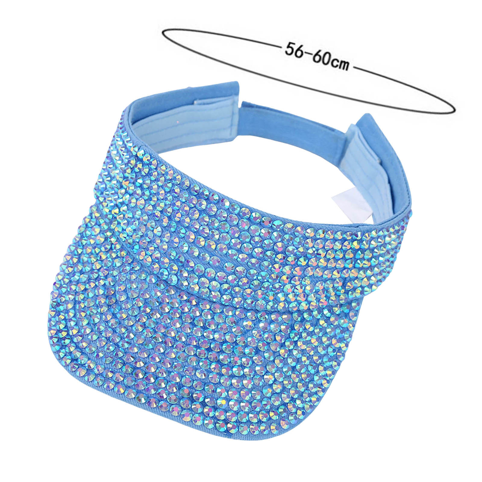 thumbnail image 3 of Gorra de béisbol para mujer, gorra transpirable para el sol, para actividades al aire libre en verano: informal y deportiva, ajustable, talla única, 3 of 4